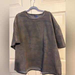 YZY Gap Balenciaga collab Gray Oversized T-Shirt